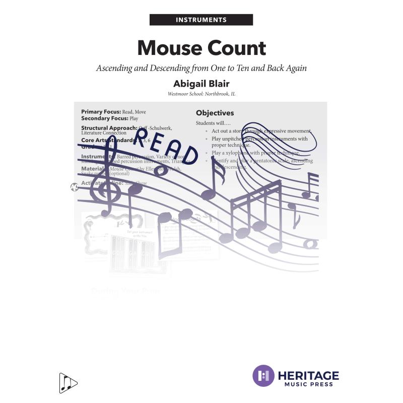 Mouse Count Mouse Count: Ascending and Descending from One to Ten and Back Again